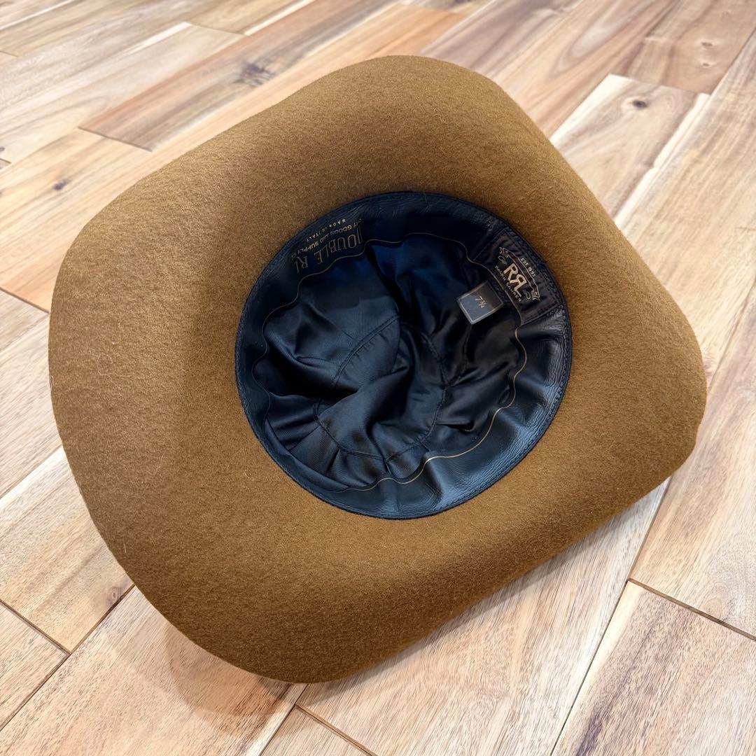 希少美品RRL Cowboy Hat イタリア製 7 3/4 テンガロン