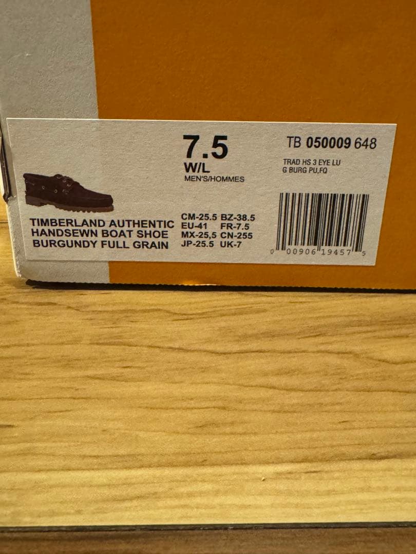 ティンバーランドTimberland デッキシューズ 3 EYE CLASSIC