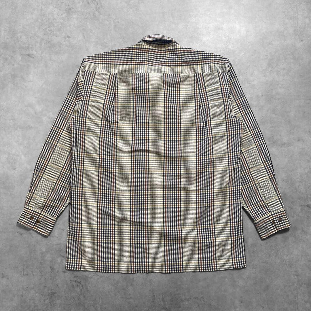 みどりのタコス様 ブラック ダブル スーツ セットアップ L daks チェック