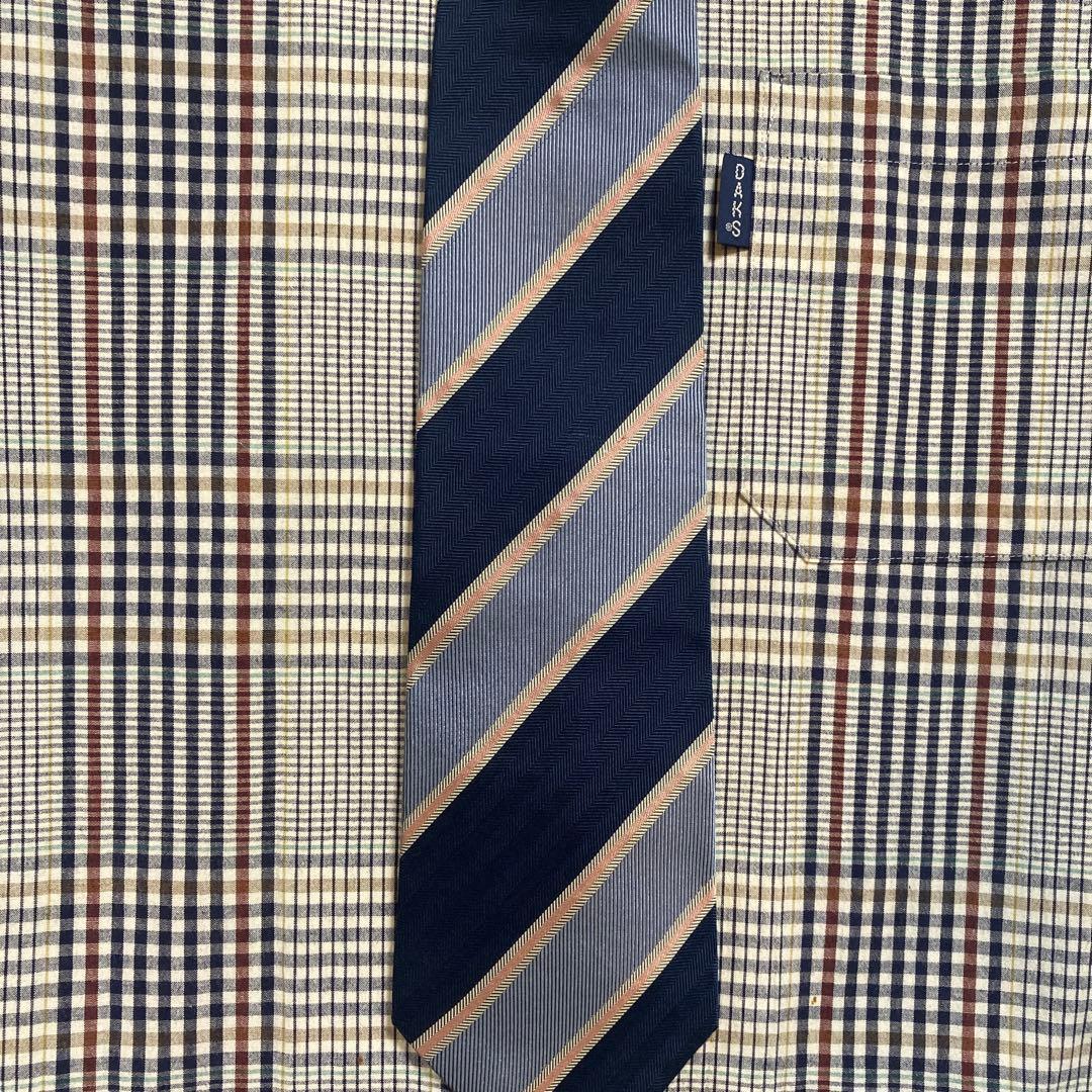 みどりのタコス様 ブラック ダブル スーツ セットアップ L daks チェック