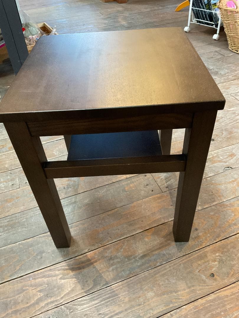 無印良品　MUJI　木製サイドテーブルベンチ　廃盤品