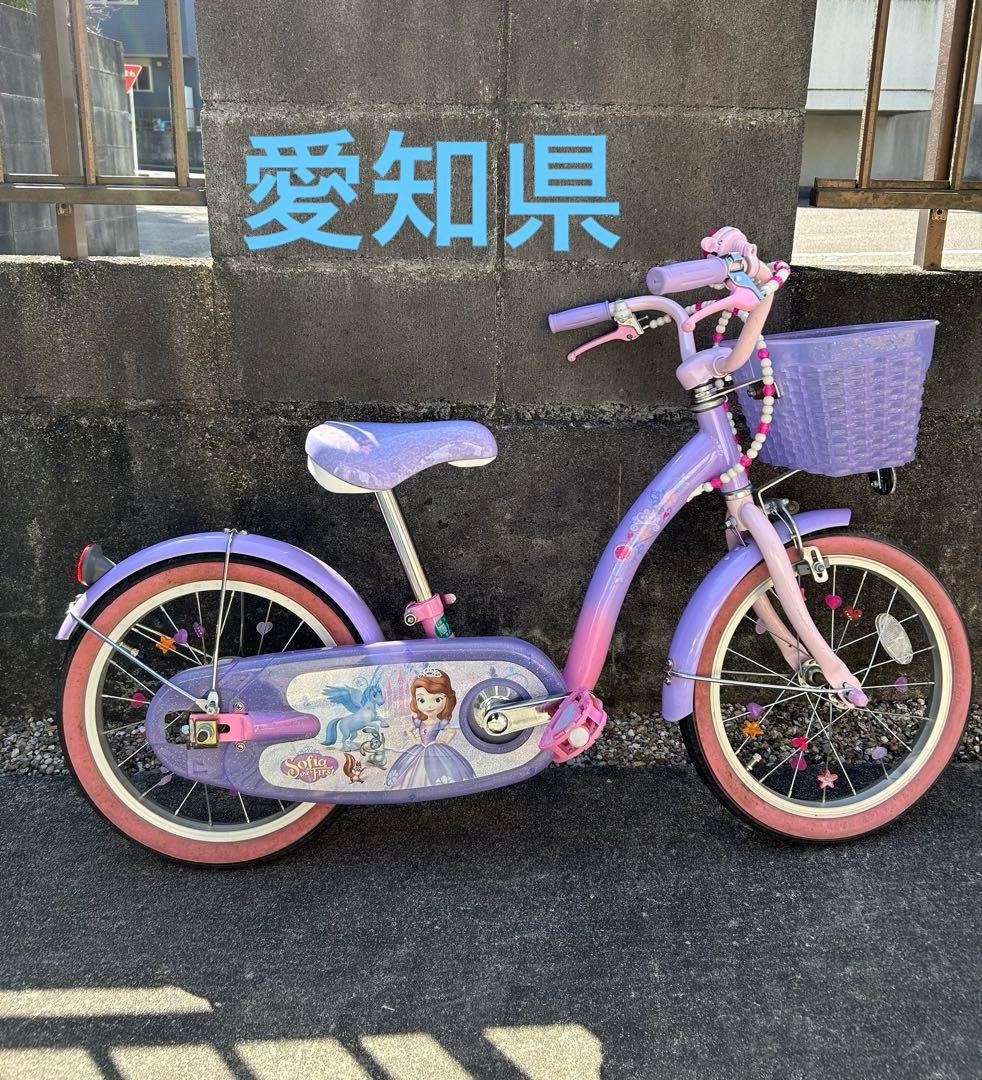 [ミシ]子供用自転車 プリンセスソフィア デザイン