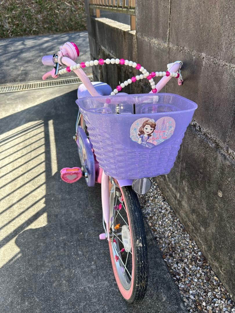 [ミシ]子供用自転車 プリンセスソフィア デザイン