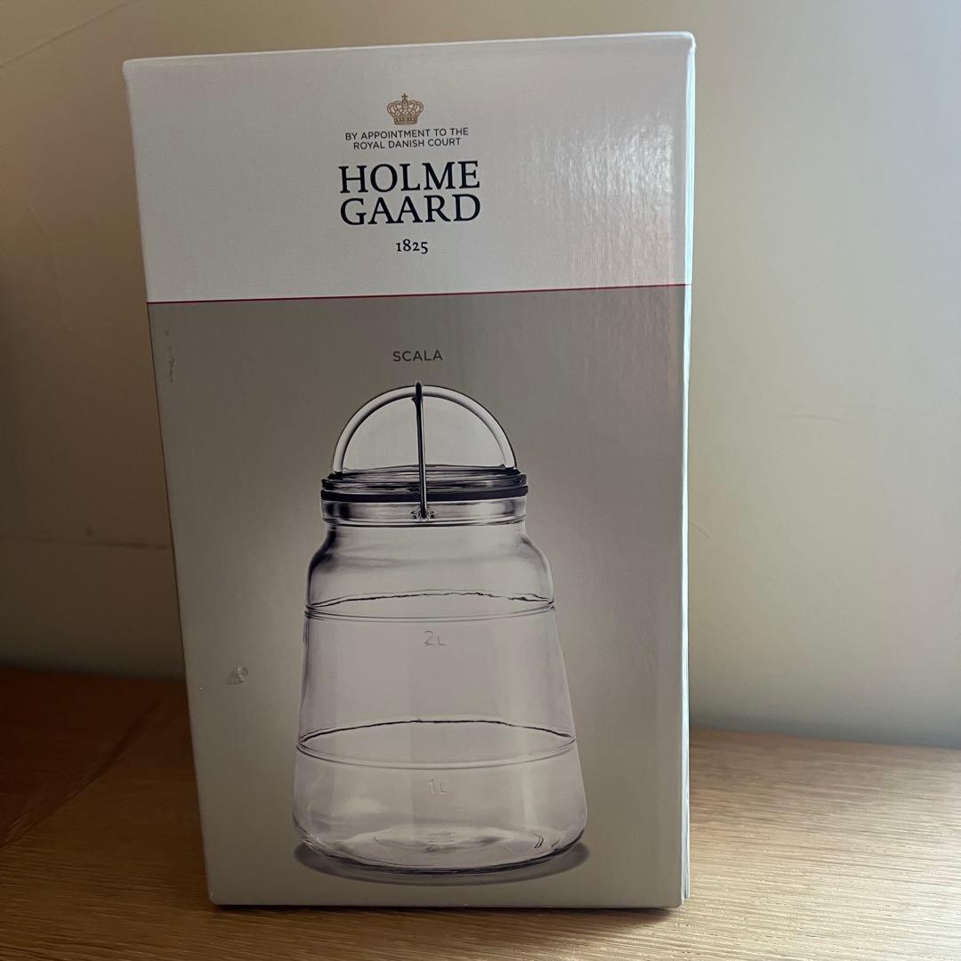 ホルムガード　スカーラ　2Ｌ　ガラスキャニスター　未使用　廃盤品