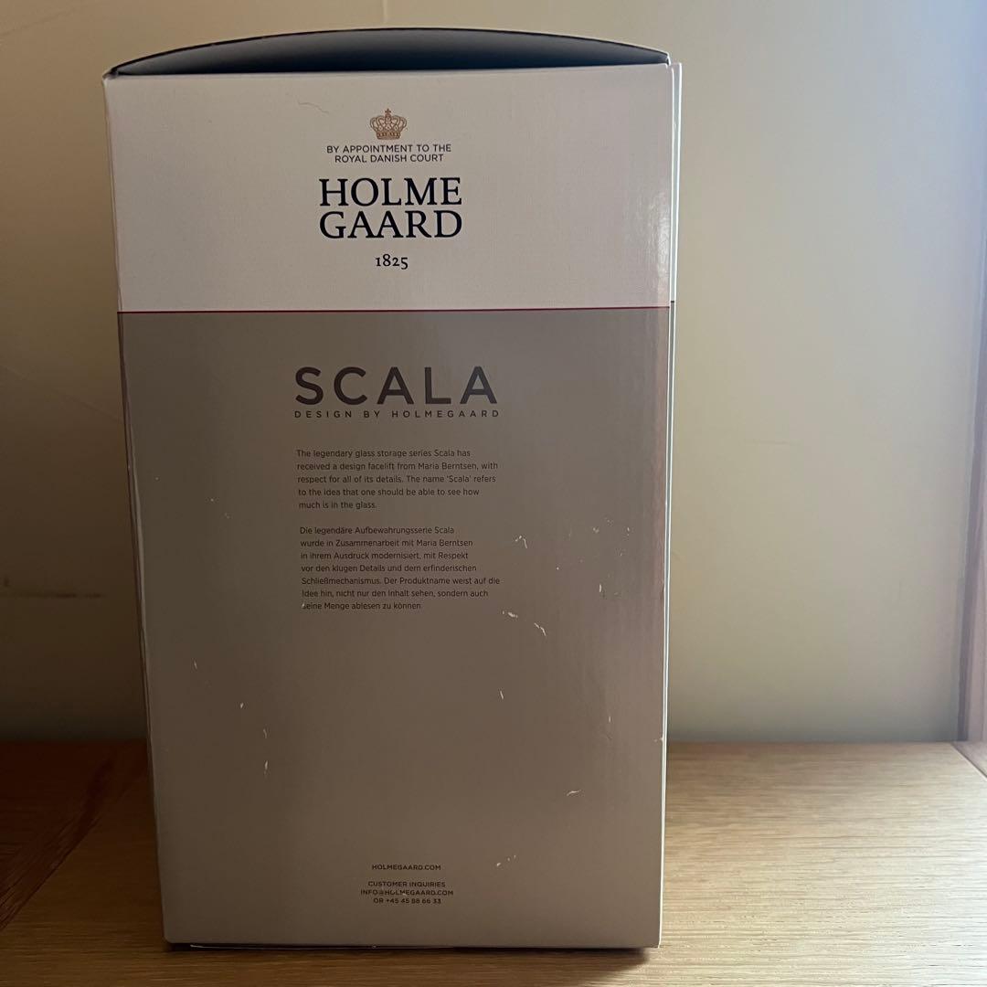 ホルムガード　スカーラ　2Ｌ　ガラスキャニスター　未使用　廃盤品