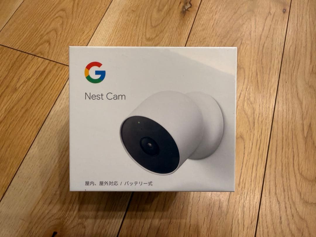 新品未開封　Google Nest Cam 屋内、屋外対応　バッテリー式