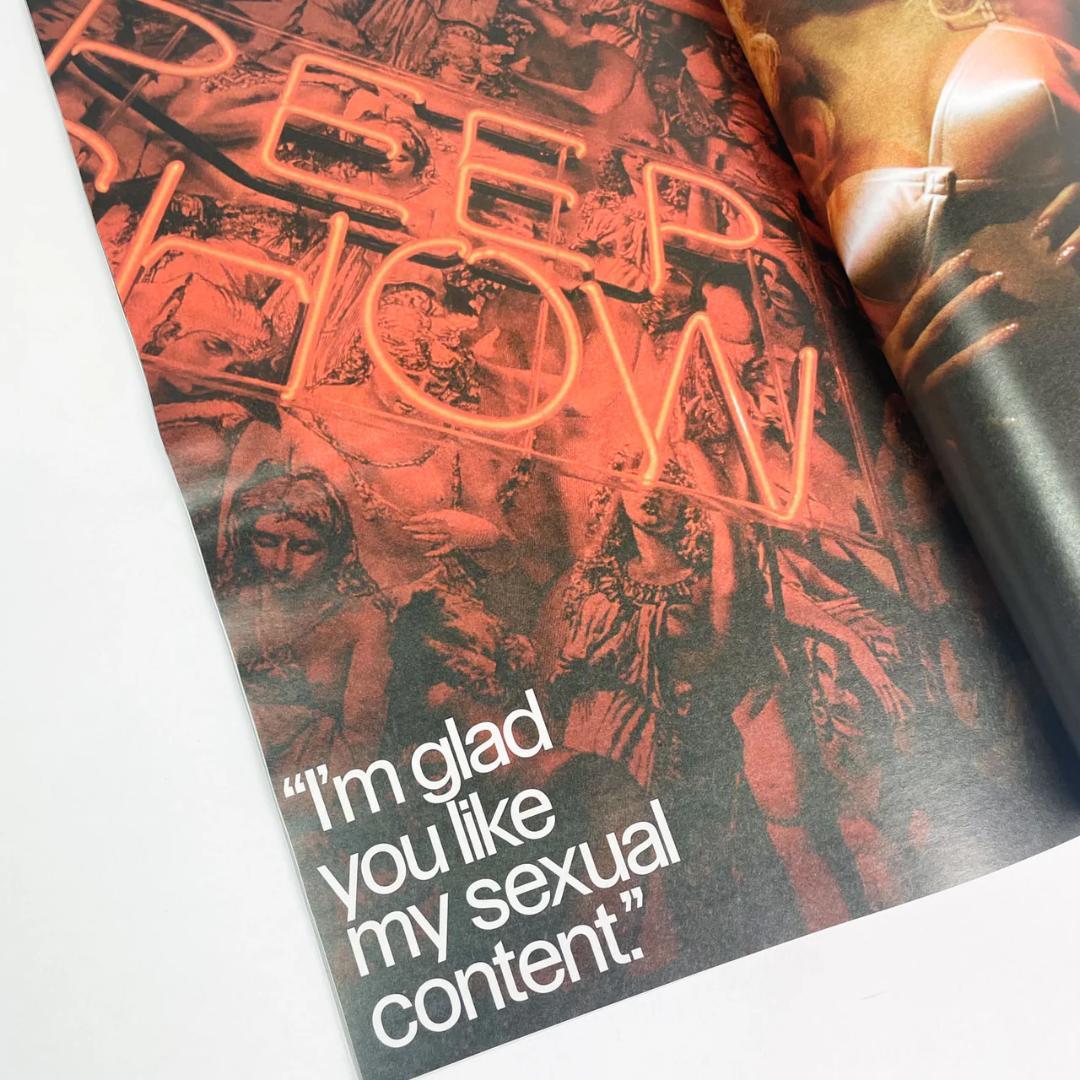 サブリナ・カーペンター★レア洋書：INTERVIEW #562