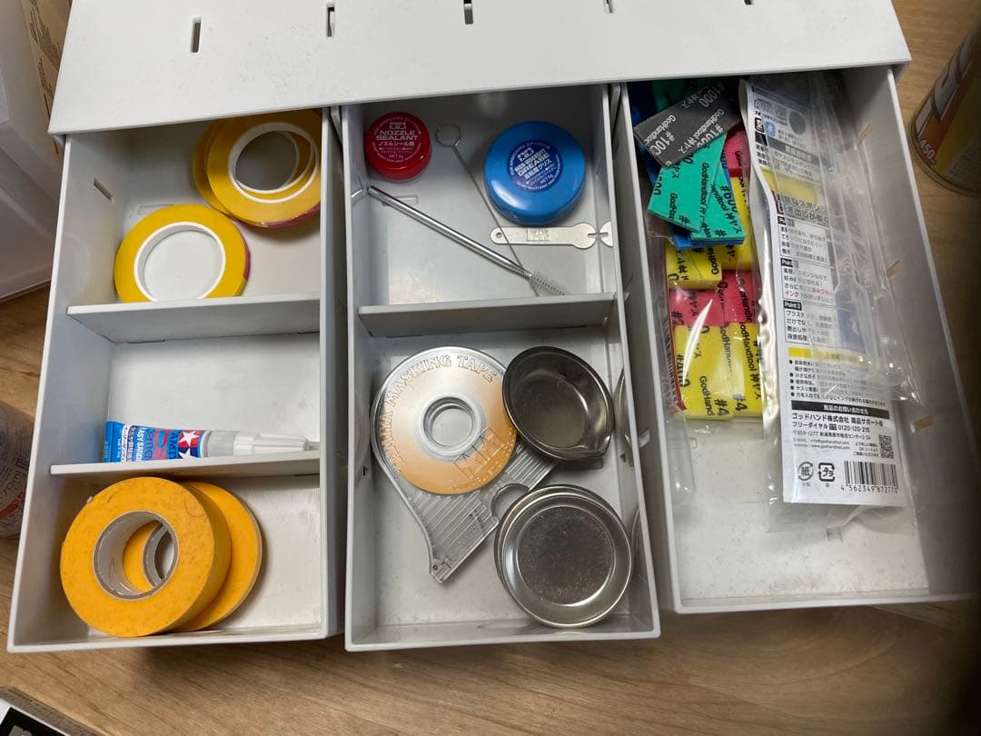 プラモデル　模型工具　セット　引退