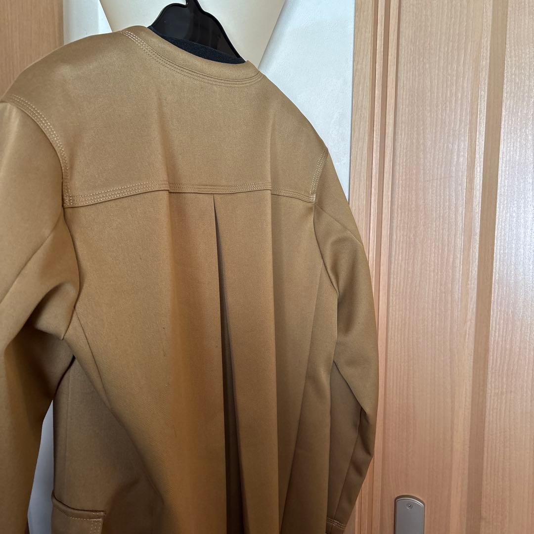 未使用　Herato ベージュ ロングコート　1