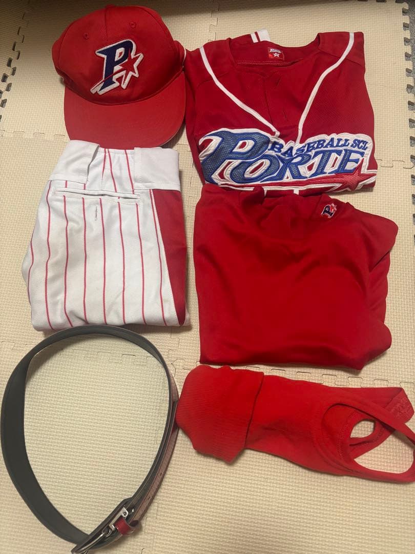 ポルテ野球ユニフォームセット130