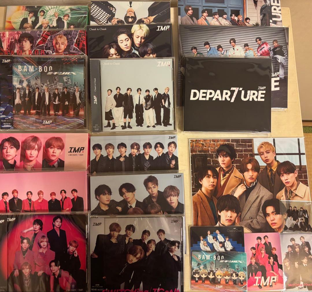 IMP. DEPARTURE他 シングルアルバム15枚セット 特典付き