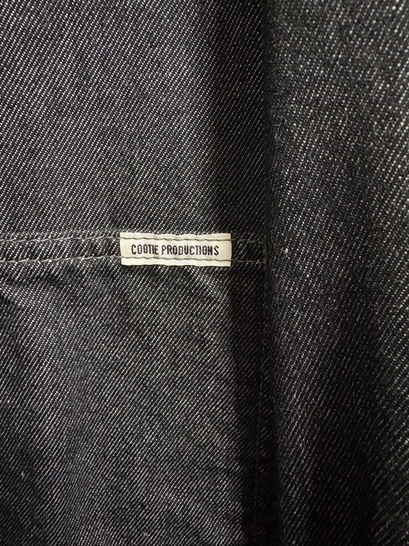 COOTIE デニム シャツ カバーオール S