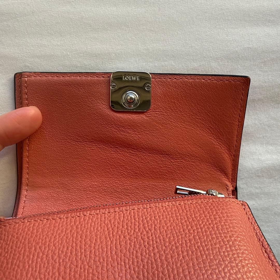 aya's brand  LOEWE アナグラム　三つ折り財布