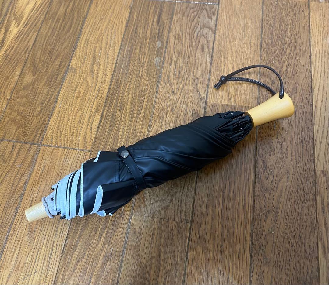 サンバリア　２段折 / コンビmoku(ピンク, 木ストレート手元)