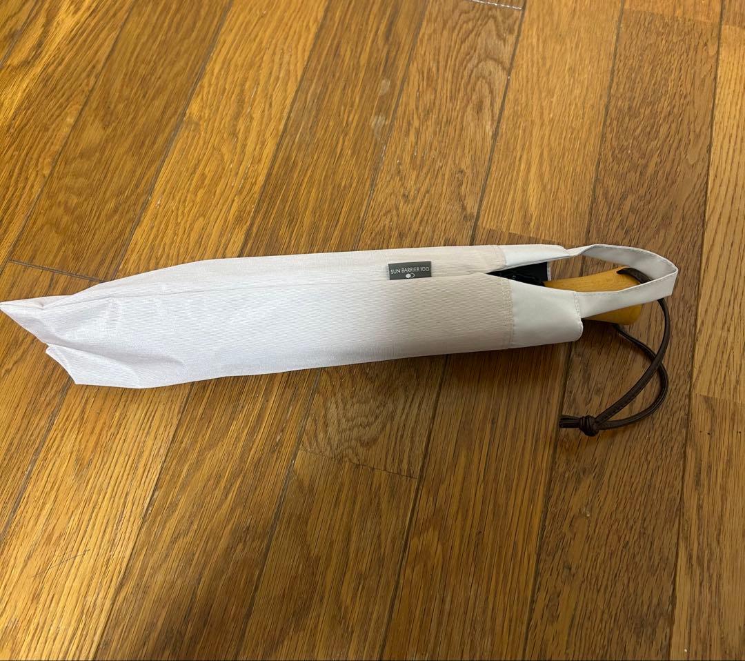 サンバリア　２段折 / コンビmoku(ピンク, 木ストレート手元)