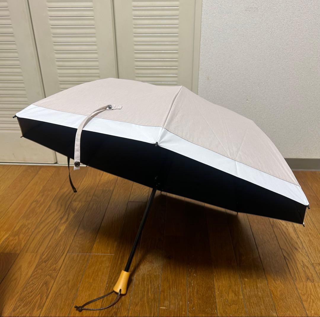 サンバリア　２段折 / コンビmoku(ピンク, 木ストレート手元)