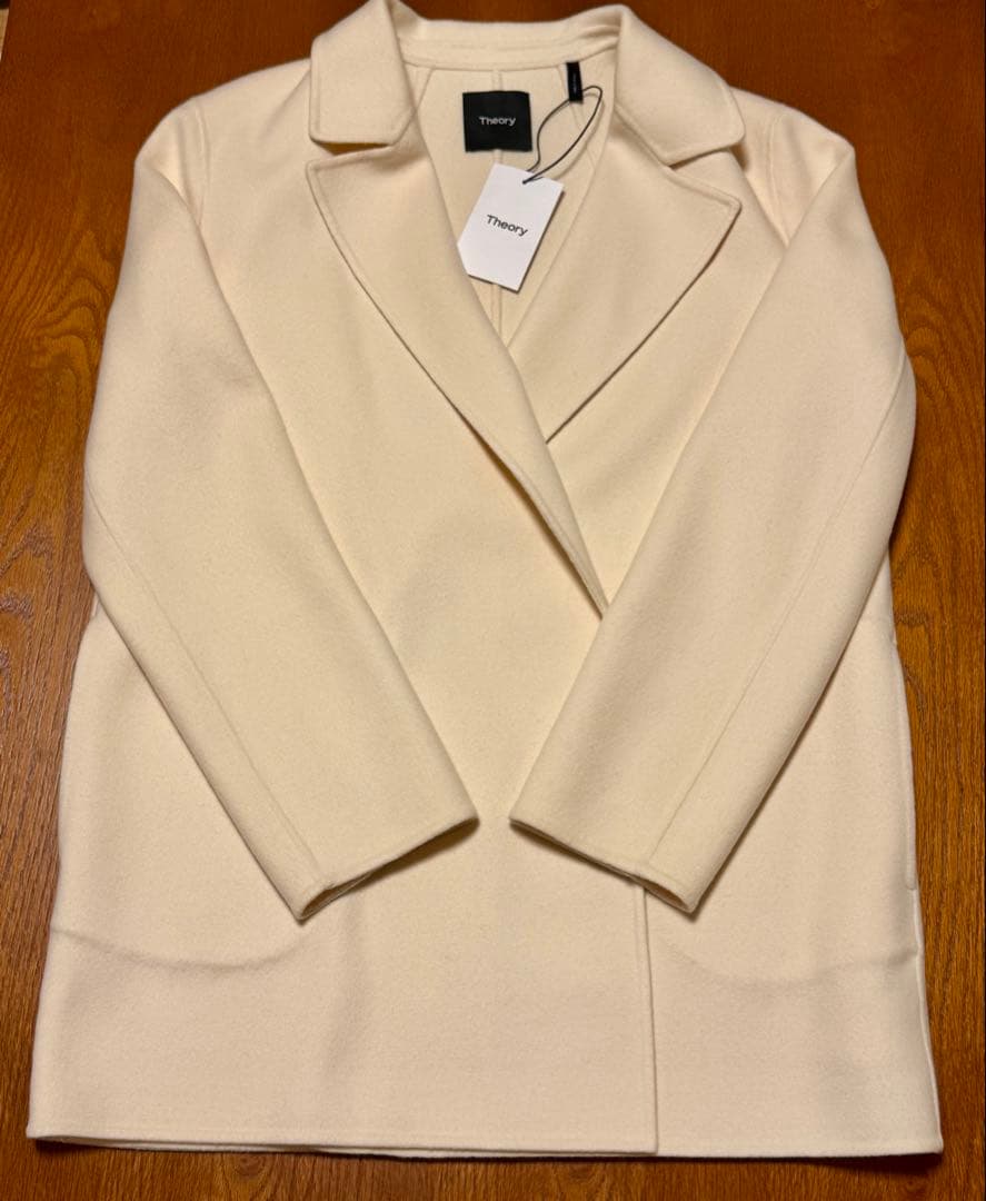 【新品タグ付】セオリーNEW DIVIDE CLAIRENEダブルフェイスコート