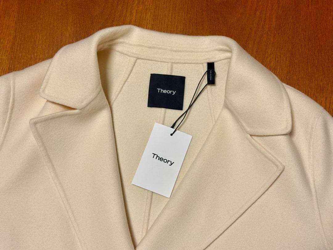 【新品タグ付】セオリーNEW DIVIDE CLAIRENEダブルフェイスコート