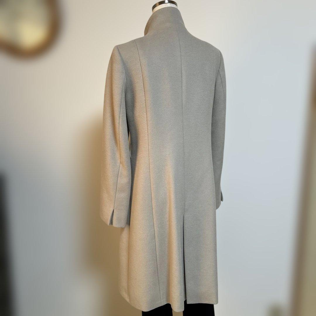 23区アンゴラ混ロングコートオンワード樫山38M