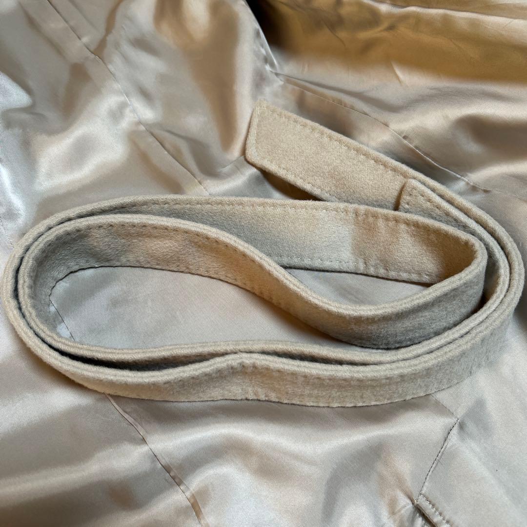 23区アンゴラ混ロングコートオンワード樫山38M