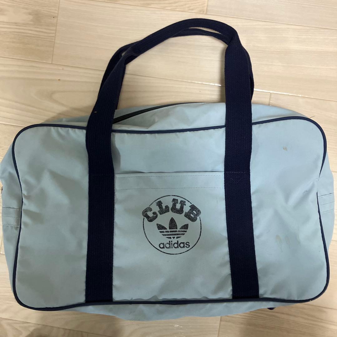 CLUB adidas ボストンバッグ スクバ デサント製 好配色