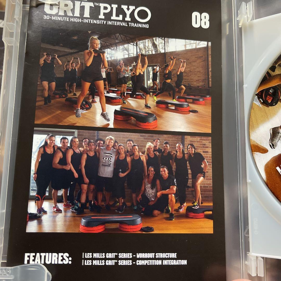 レズミルズ【GRIT PLYO08】CD DVD コリオ