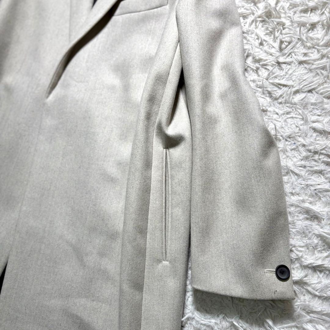 【美品】THE RERACS チェスターコート　ウール　38 グレー　日本製