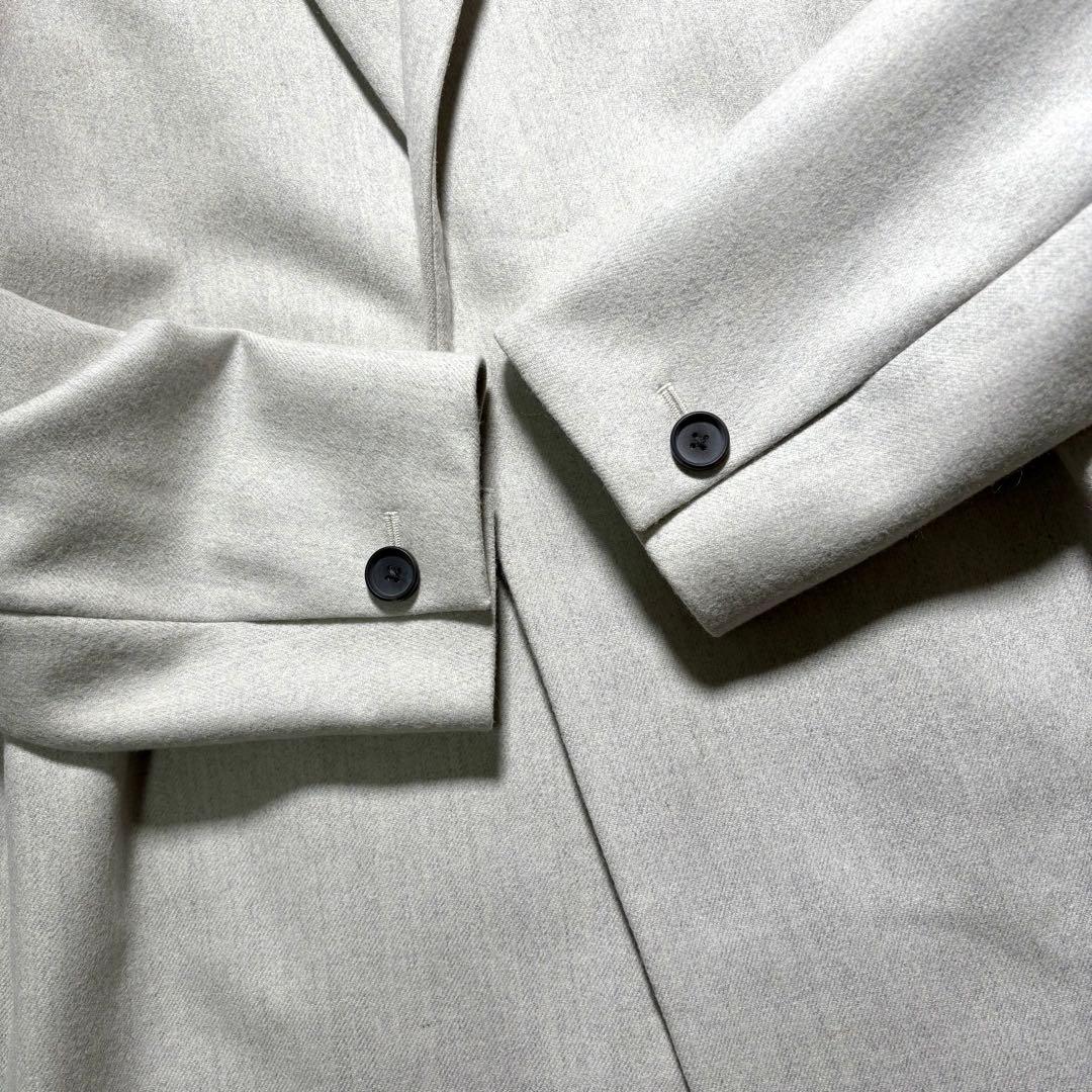 【美品】THE RERACS チェスターコート　ウール　38 グレー　日本製