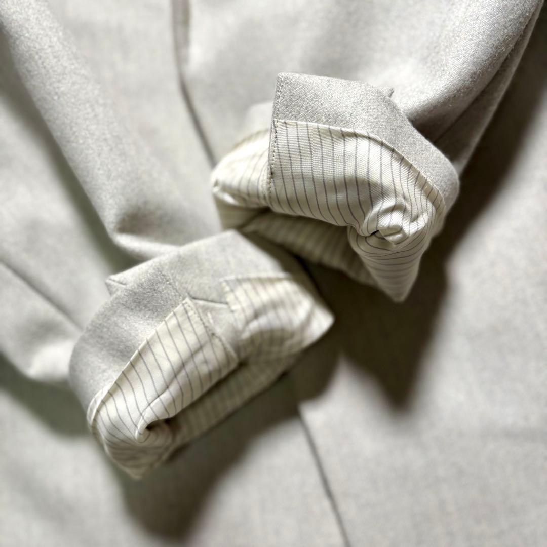 【美品】THE RERACS チェスターコート　ウール　38 グレー　日本製