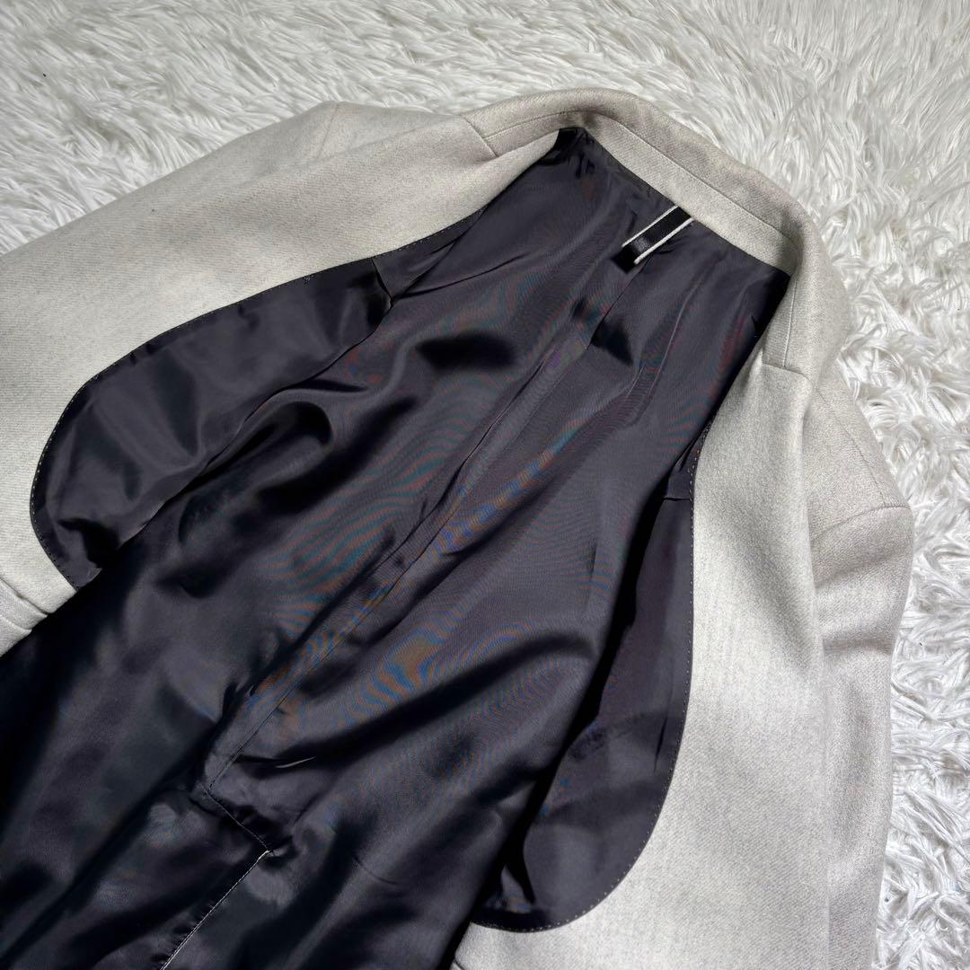 【美品】THE RERACS チェスターコート　ウール　38 グレー　日本製