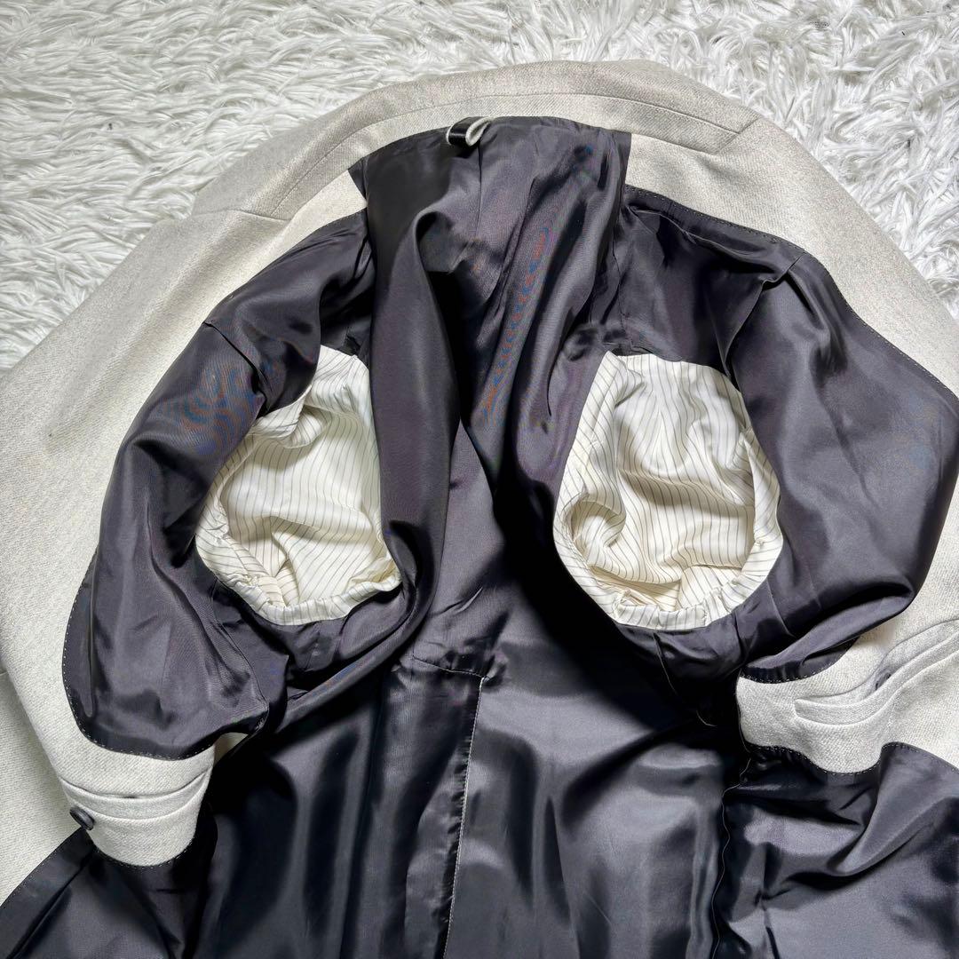 【美品】THE RERACS チェスターコート　ウール　38 グレー　日本製