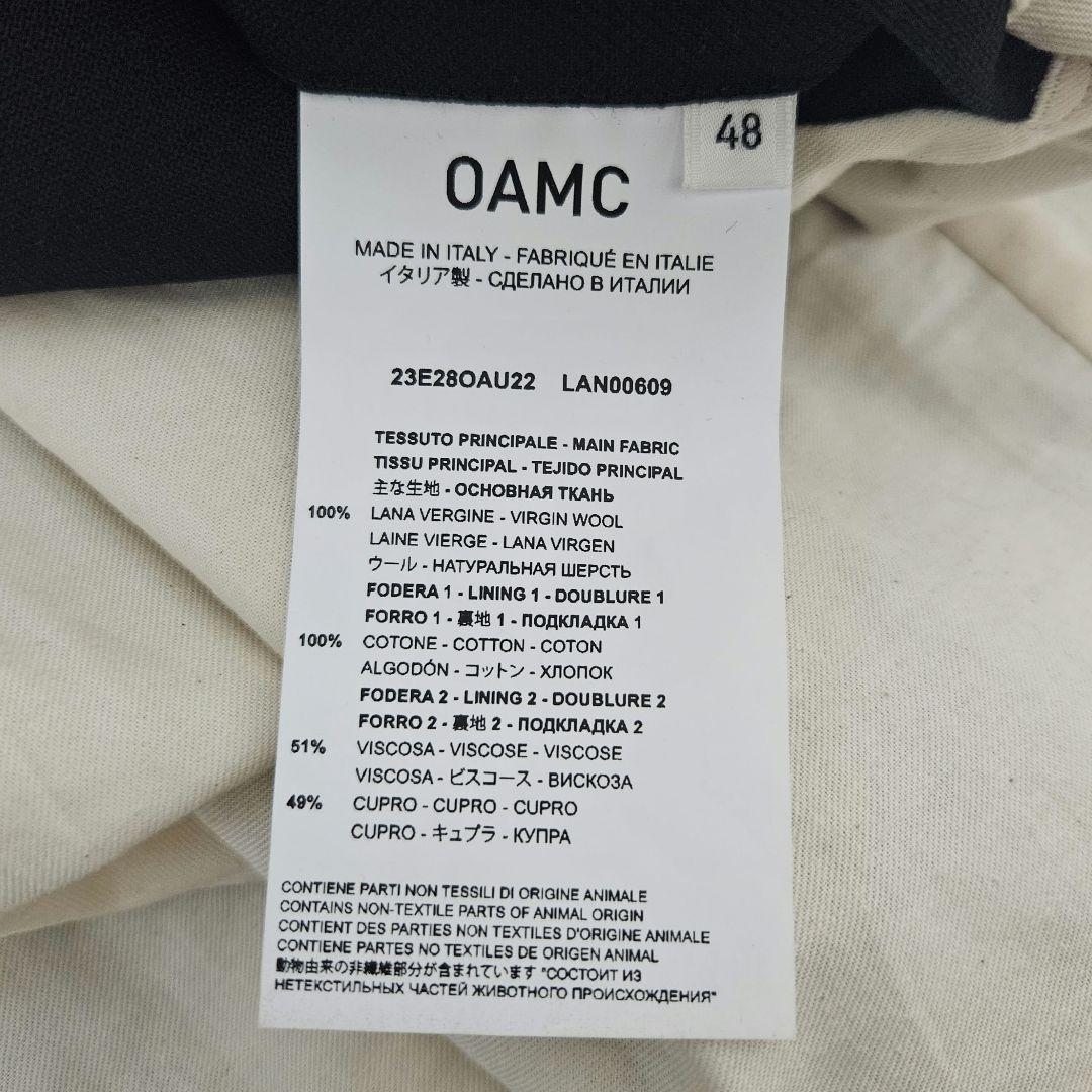 OAMC サイドジップ ダブル テーラードジャケット