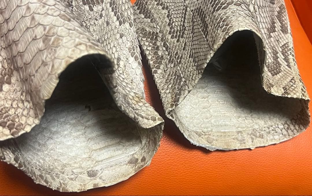 obelisk オベリスク　レザーパンツ　蛇革　ブーツカット　28inch