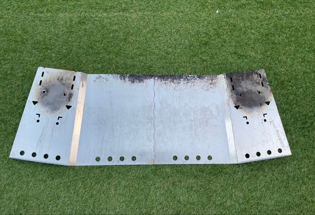 ⭐️値下げ⭐️【廃盤品】ユニフレーム薪グリルラージ(オプション付)