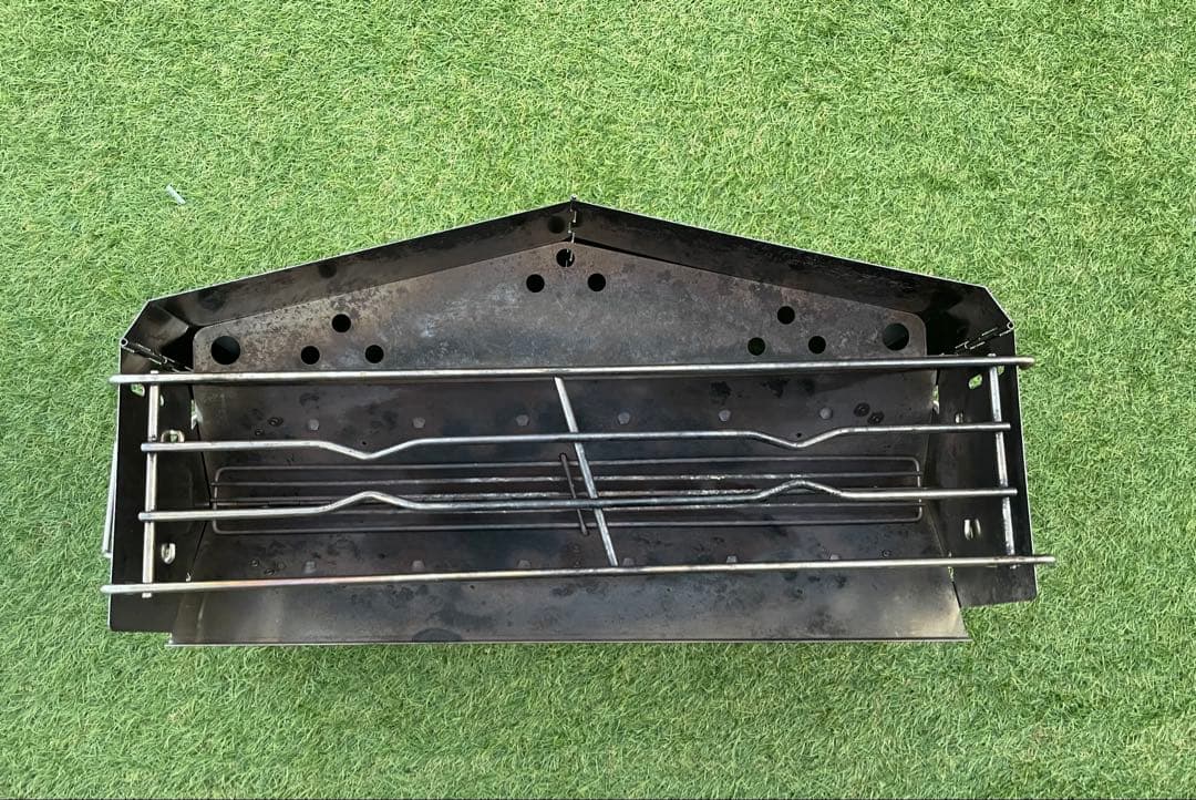 ⭐️値下げ⭐️【廃盤品】ユニフレーム薪グリルラージ(オプション付)