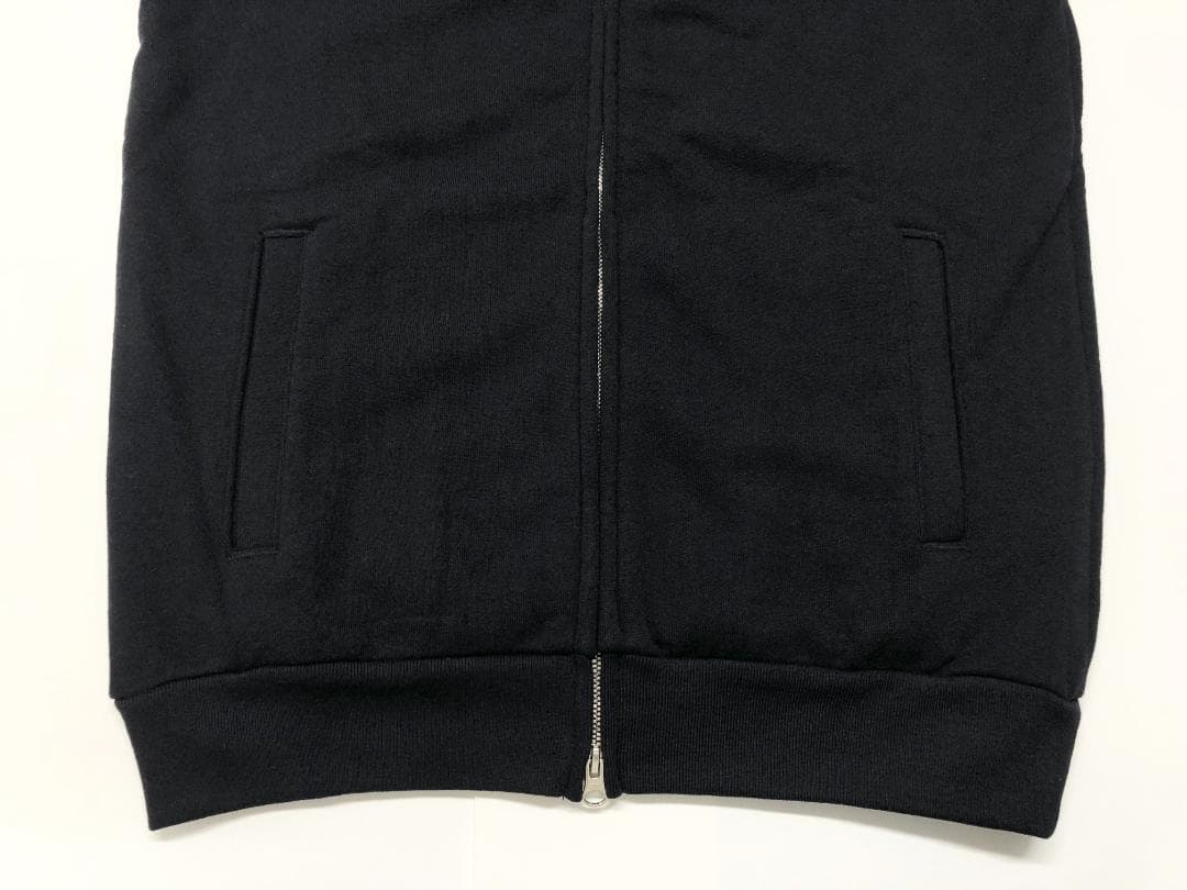 ○★新品未使用　PEARLY GATES　裏毛フルジップパーカー　5　ネイビー
