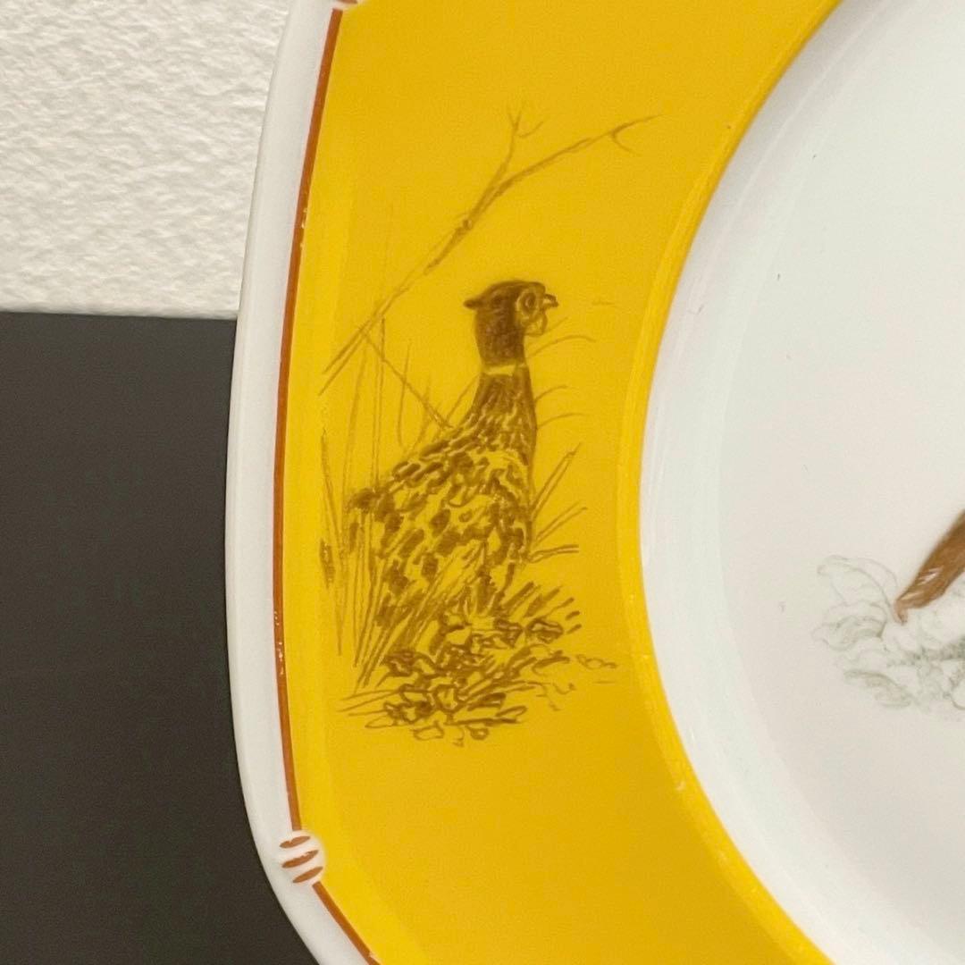 エルメスHERMES八角プレート 犬シリーズ ポインター フォックステリア 2枚