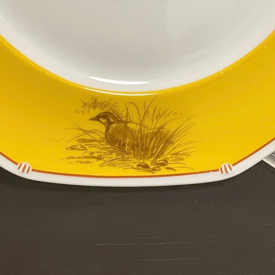 エルメスHERMES八角プレート 犬シリーズ ポインター フォックステリア 2枚