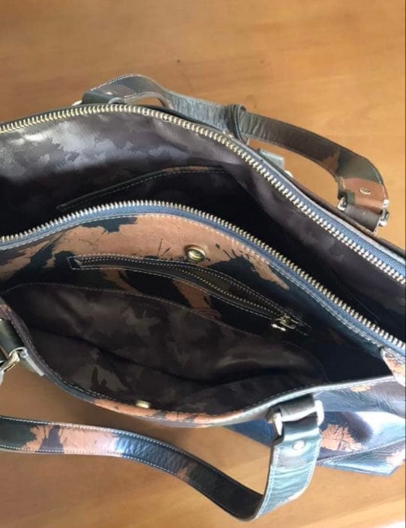 aniary ボストンバッグ　迷彩　カモフラ