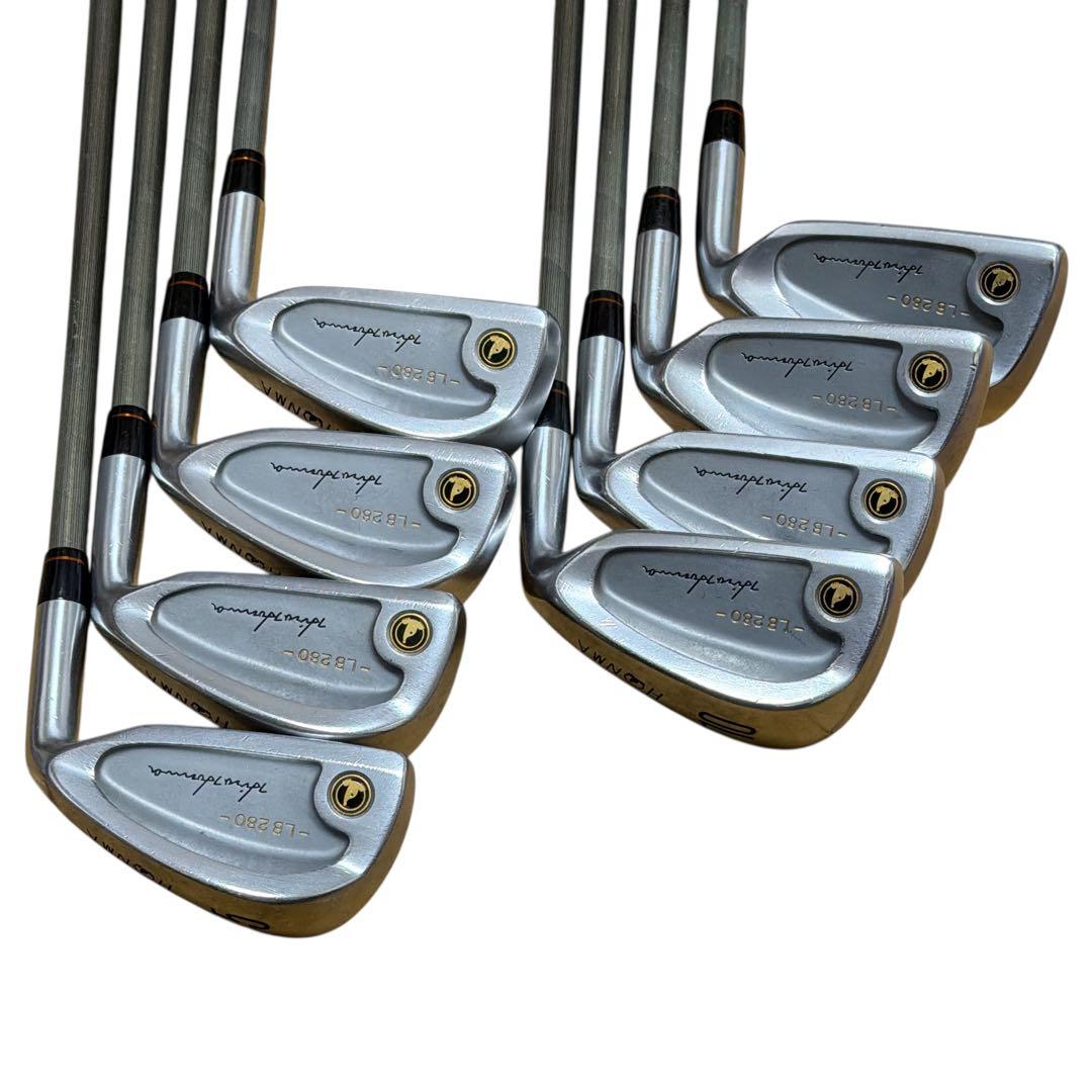 【名器】HONMA LB-280 R-1 6〜11i SW 8本 アイアンセット