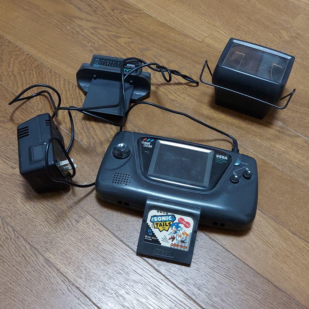 ゲームギア本体　チューナー　BIG WINDOW2 ソニックテイル　アダプター