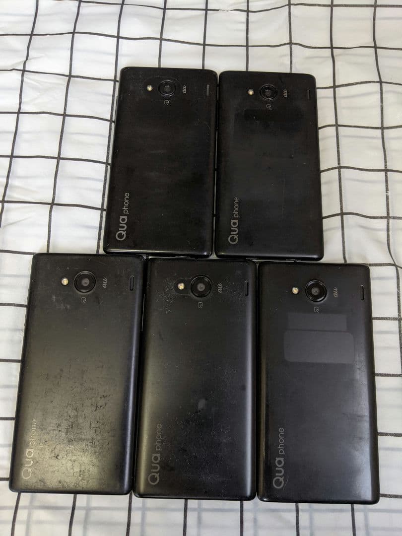 Quaphone KYV42 2G16G android7.1 Simフリー5台