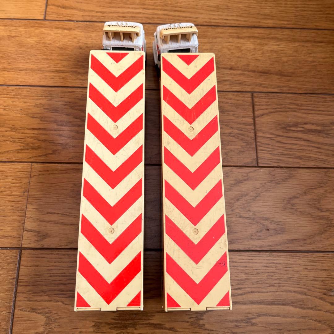 中古　トミカ　フットワークトレーラー F1 1/60 2台セット