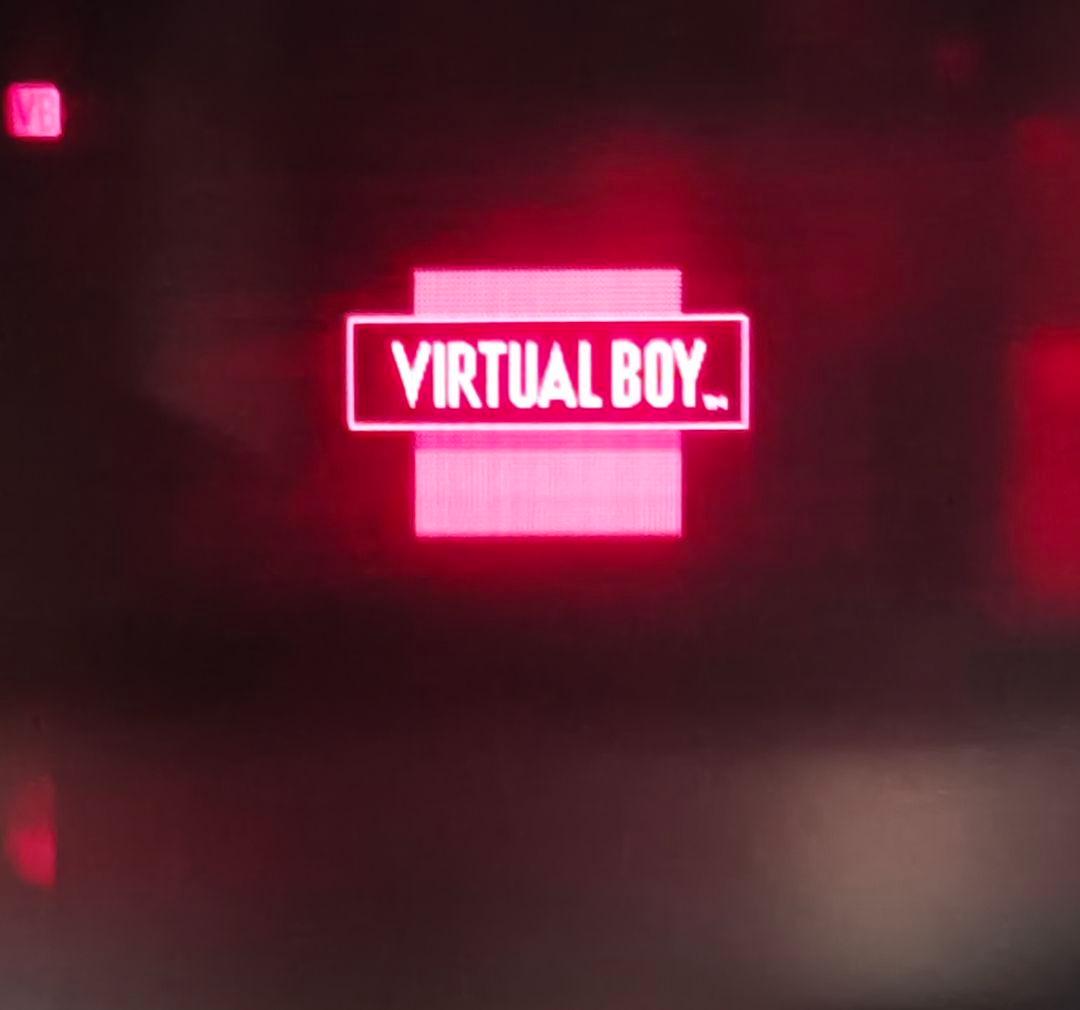 動作確認済み バーチャルボーイ本体 ソフト4本付き