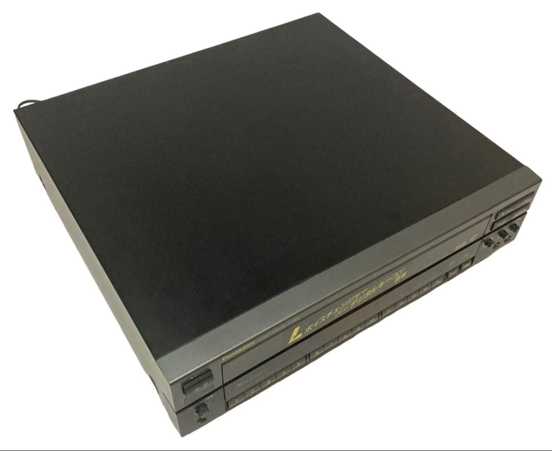【動作品】Panasonic LX-K630 LDプレーヤー 純正リモコン付き
