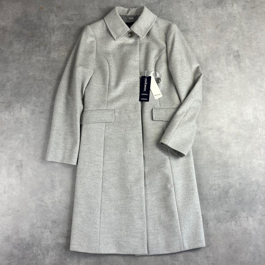 【タグ付き】ニューヨーカー ウールチェスターコート 通勤 通学 フォーマル