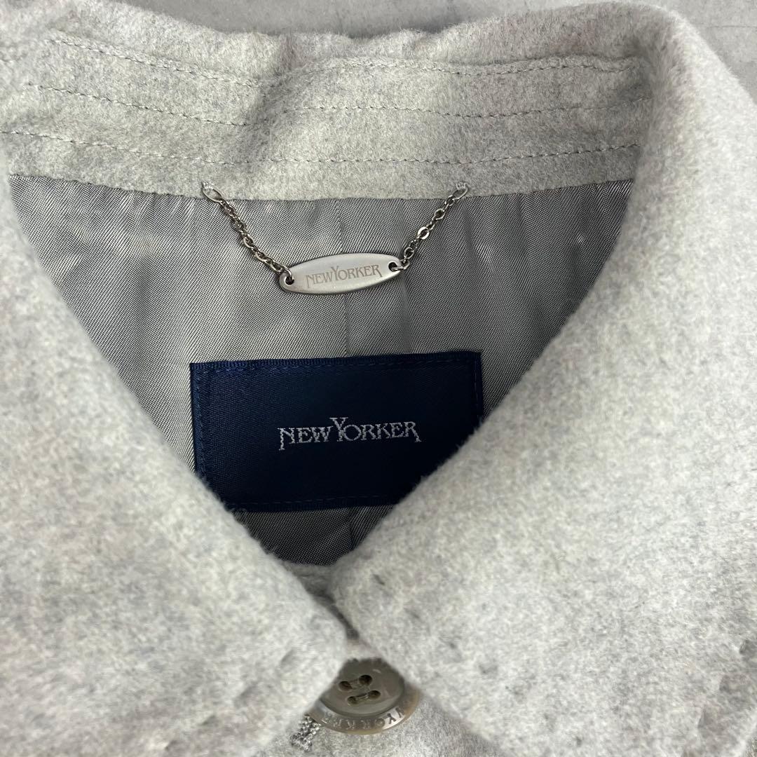 【タグ付き】ニューヨーカー ウールチェスターコート 通勤 通学 フォーマル