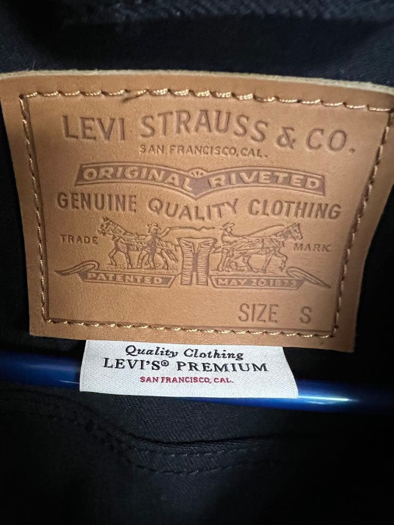 Levi'sトラッカージャケット S ブラック