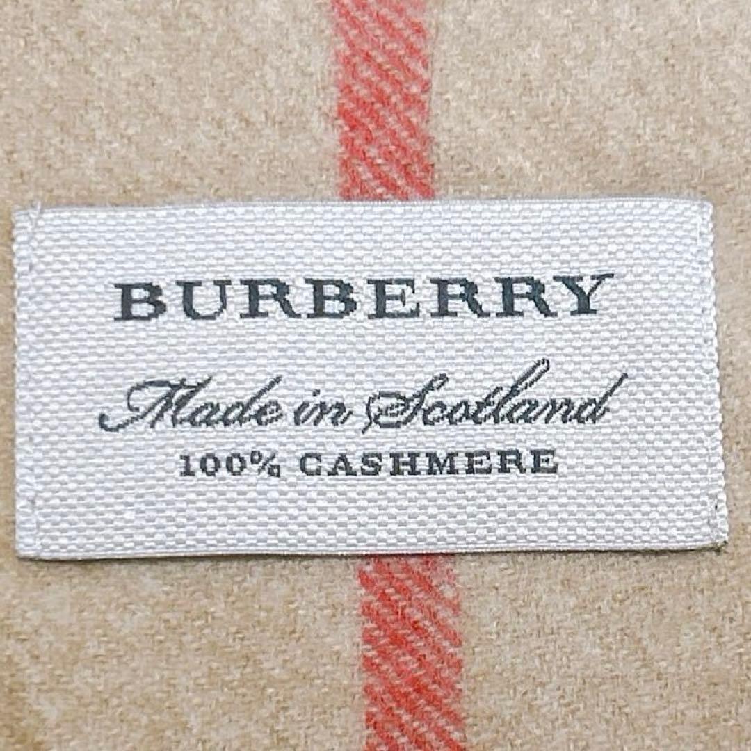 レア✨希少 バーバリー マフラー ハート柄 ノバチェック カシミヤ100％