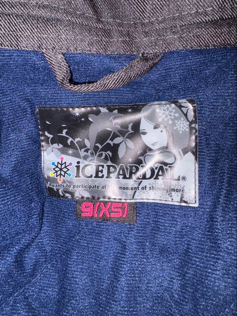 スノーボードウェア　上下セット　ICEPARDAL サイズ９号